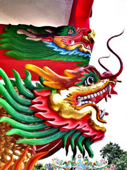 Dragon and Chinese Unicorn