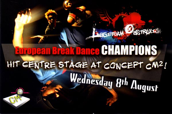 European Break Dance Champions @ CM2