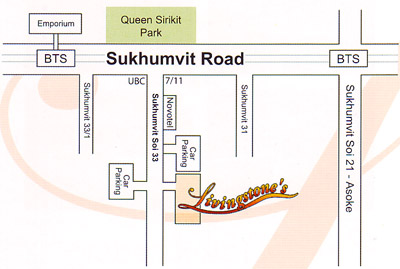 Livingstone's Lodge map